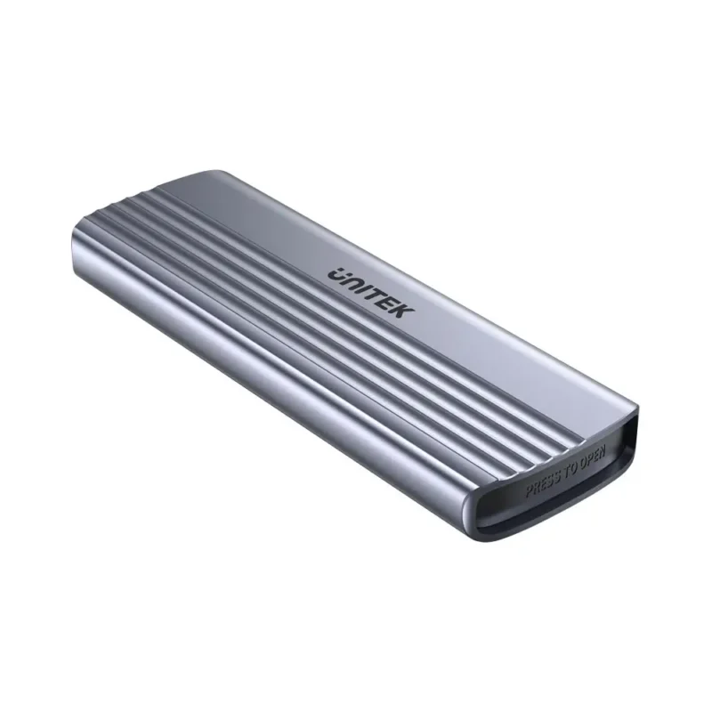 m2 NVME SSD to USB 3.1 / Type-c ადაპტერი , S1241B01, UNITEK, USB-C 10Gbps to NVMe M.2 SSD Enclosure.