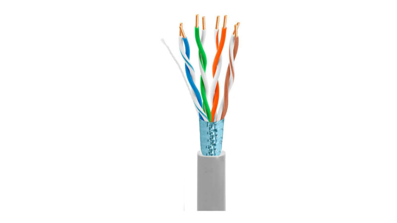 Cu Cat5e FTP 0.50mm ± 0.008mm 305M