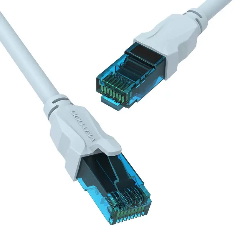 ქსელის კაბელი-პაჭკორდი 10მ VENTION VAP-A10-S1000 CAT5e UTP Patch Cord Cable 10M Blue