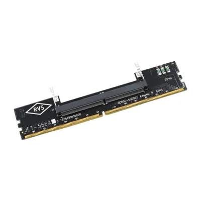 გადამყვანი Memory Converter so DDR5 to DDR5 U-DIMM Desktop DIMM Riser Card Expansion Adapter for PC