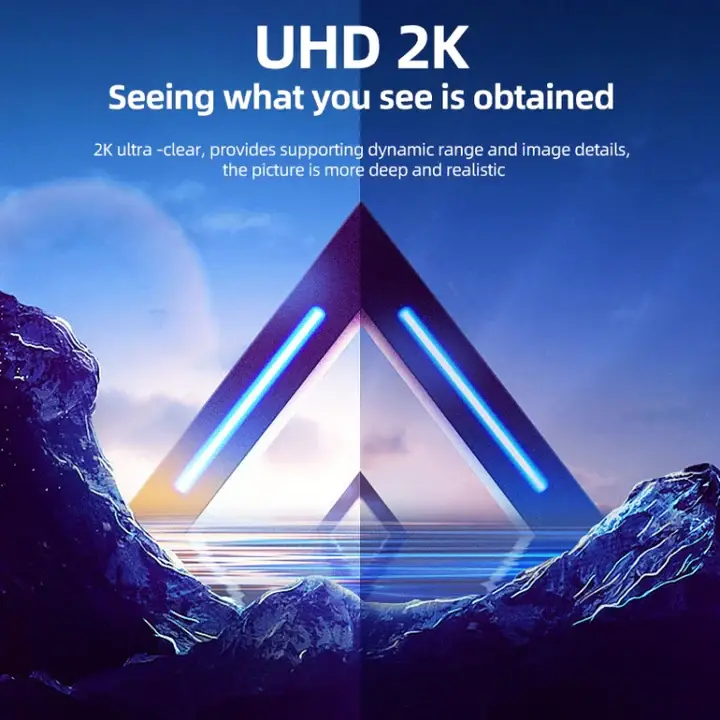 HDMi სპლიტერი EDA0041367 2 in 1 2K 60Hz HDMI Adapter with Indicator Lights splitter