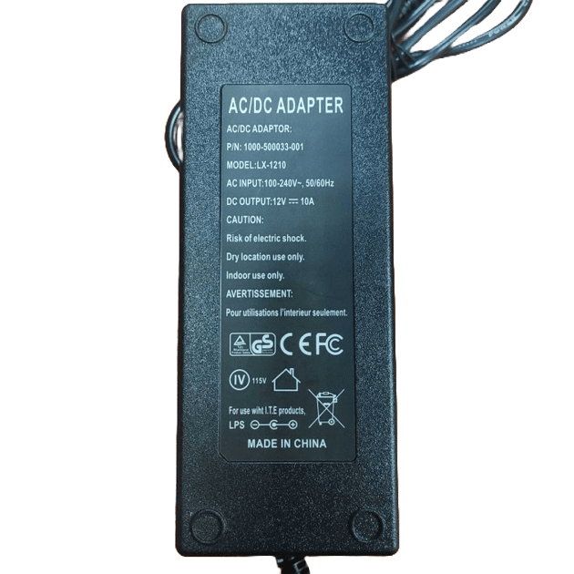ადაპტორი 12v10a Lx-1210