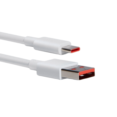 A.SOFT AND ELASTIC TYPE-C CABLE 6A 1M