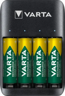 აკუმლატორები სატენით Varta USB QUATRO 57652 + 4xAA 2100mAh