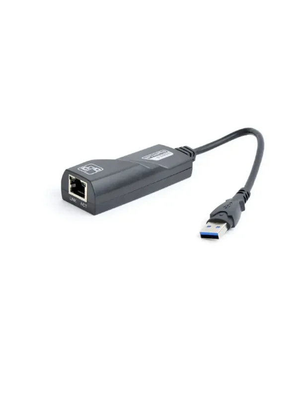 ქსელი ადაპტერი: Gembird NIC-U3-02 USB 3.0 Gigabit LAN adapter