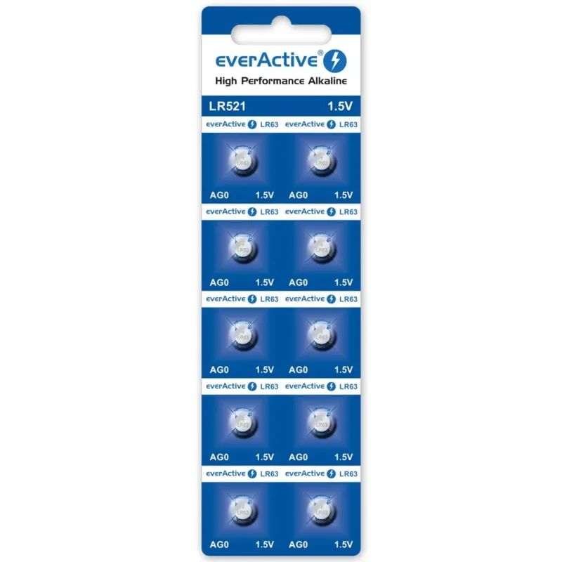 ელემენტი ცალი G0 10BL everActive Alkaline LR521