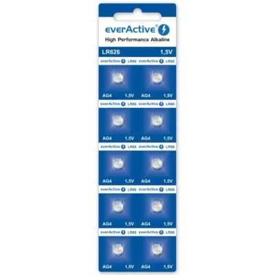 ელემენტი ცალი G4 10BL everActive Alkaline LR626