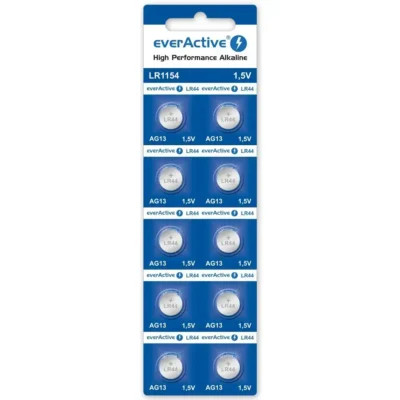 ელემენტი ცალი G13 10BL everActive Alkaline LR1154