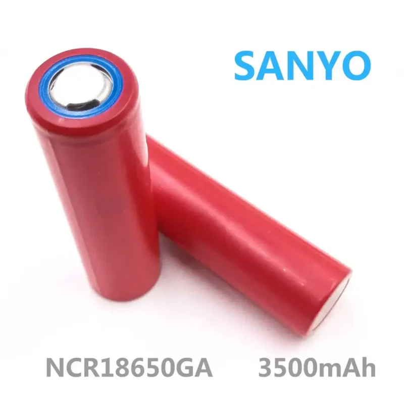 მრავალჯერადი დატენვადი აკუმლატორი 18650 li-ion Panasonic / Sanyo NCR18650GA*
