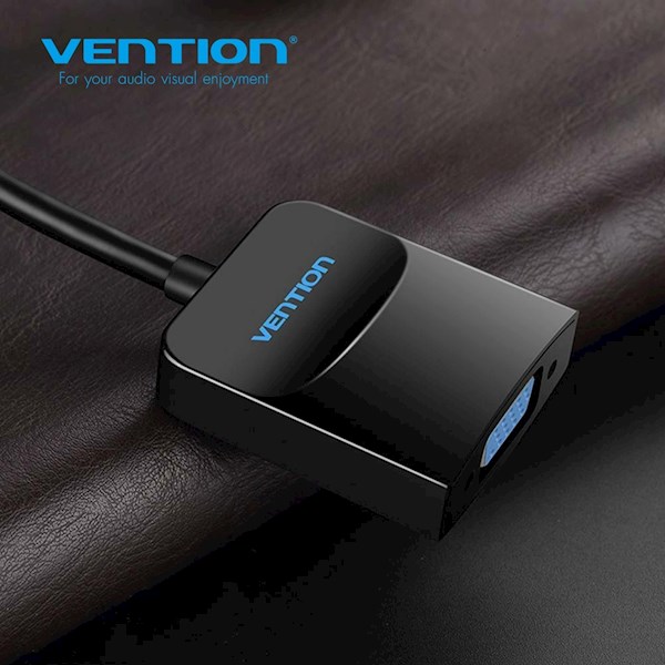 ადაპტერი VENTION HBFBB DP to VGA Converter 0.15M Black