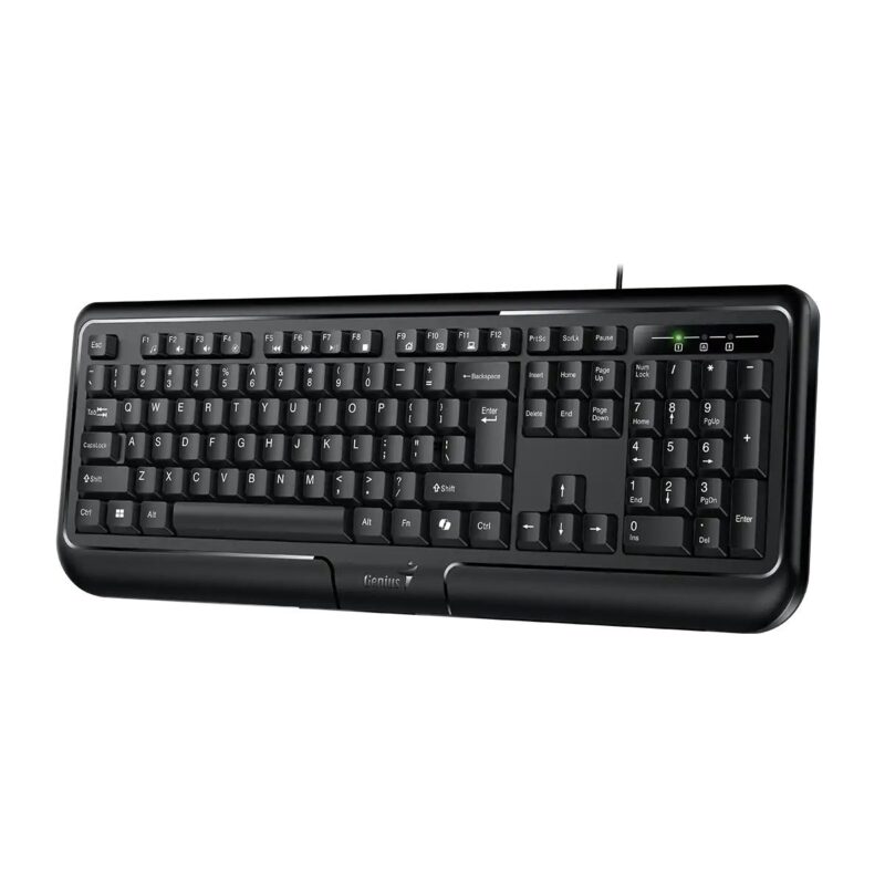 -კლავიატურა Genius Keyboard KB-118 RU, USB Black GK-190008