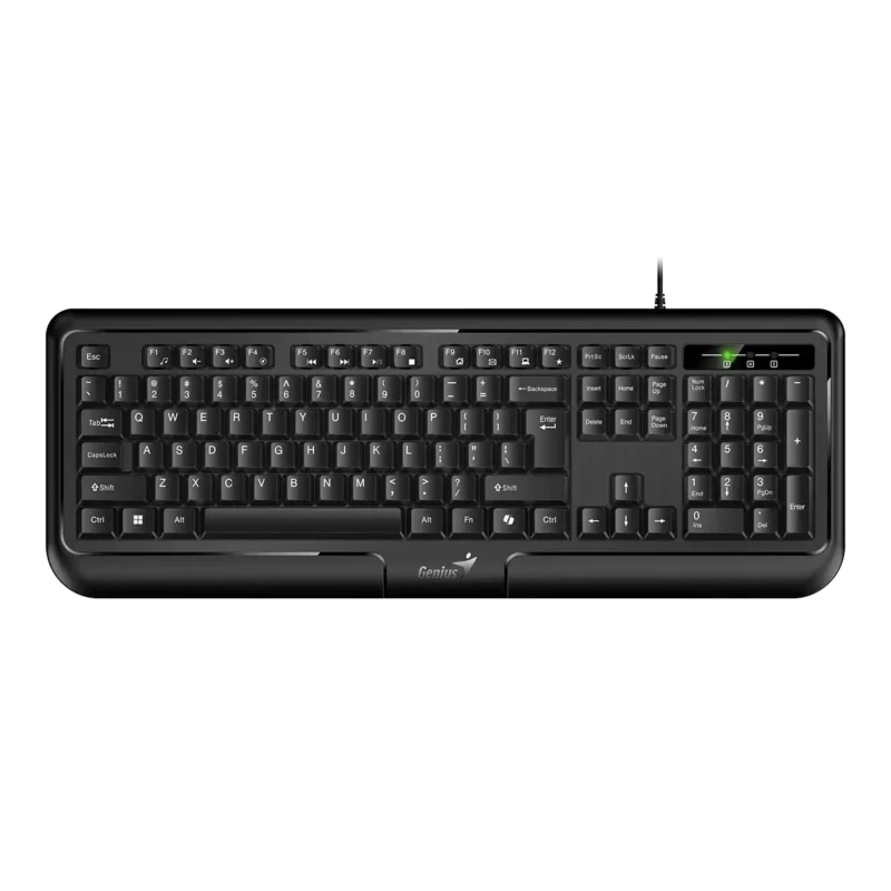 -კლავიატურა Genius Keyboard KB-118 RU, USB Black GK-190008