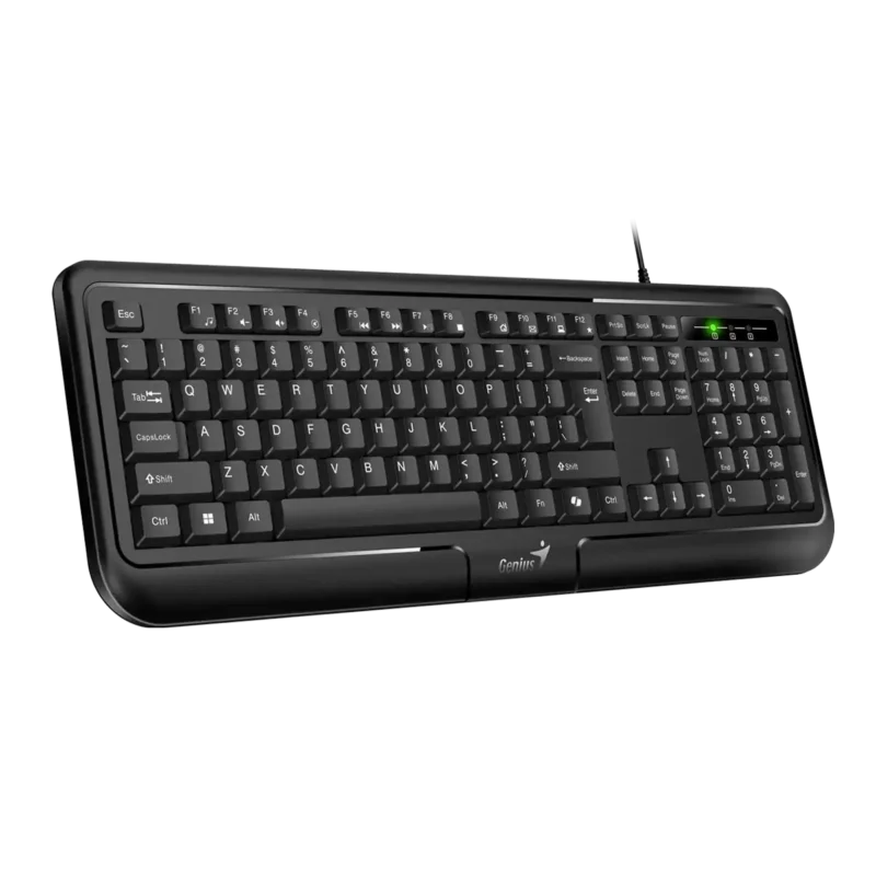 -კლავიატურა Genius Keyboard KB-118 RU, USB Black GK-190008