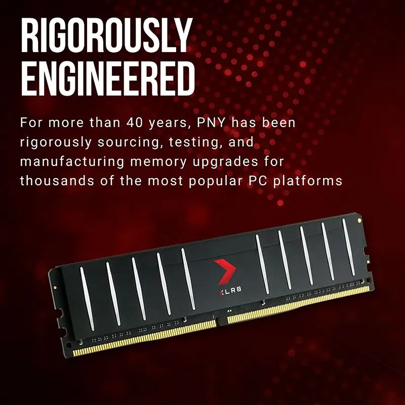 +ოპერატიული მეხსიერება PNY Low Profile 16GB (2x8GB) RAM DDR4 kit 3600MHz CL18