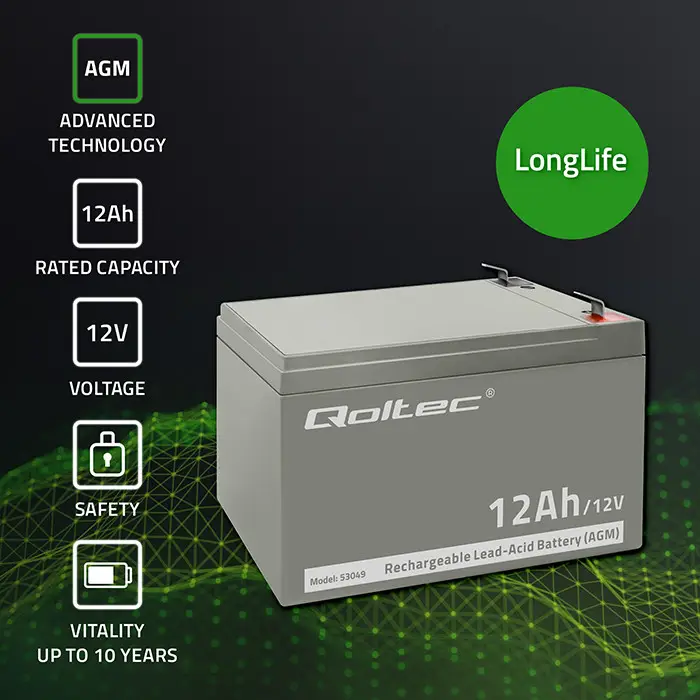 აკუმულატორი 12V12AH AGM Battery /151*98*95*101mm/3.3 kg JUC POVER••