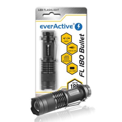 ფანარი Latarka ręczna LED everActive FL-180 Bullet
