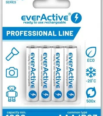 დასამუხტი ელემენტი R03 AKU 4BL everActive 1050 professional line