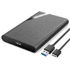 მყარი დისკის ყუთი EDA004318701A ORICO ORICO-2526U3-V1 2.5 inch USB 3.0 Micro-B Hard Drive Enclosure External Storage Case(Black)