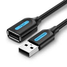 VENTION CBIBF USB 2.0 A Male to A Female Extension Cable 1M black PVC Type