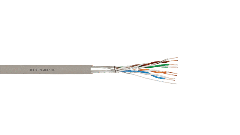 ქსელის კაბელი 100% SL200 Pro F/U24 Category 5e F/UTP 4x2x24AWG Data
