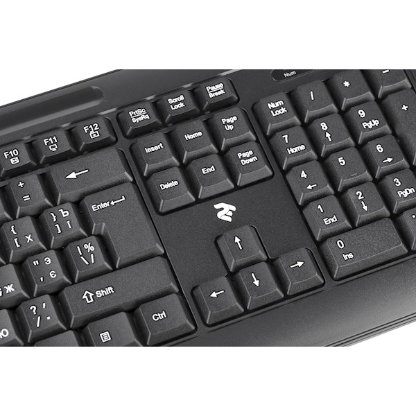 კლავიატურა 2E Keyboard KM1040 USB Black