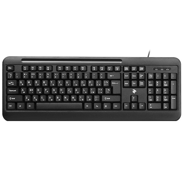 კლავიატურა 2E Keyboard KM1040 USB Black