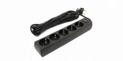 დენის დამაგრძელებელი/ ფილტრი 994855, DEFENDER ES 3.0m 5 Sockets Surge Protector, 10A