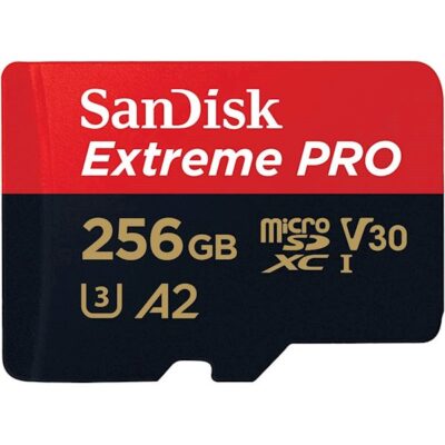 -მეხსიერების ბარათი SanDisk 256GB Extreme PRO SDXC UHS-I Memory Card - C10