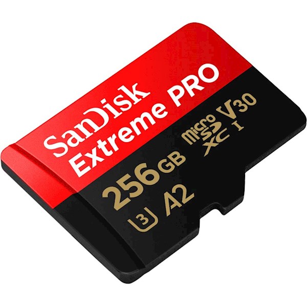 -მეხსიერების ბარათი SanDisk 256GB Extreme PRO SDXC UHS-I Memory Card - C10