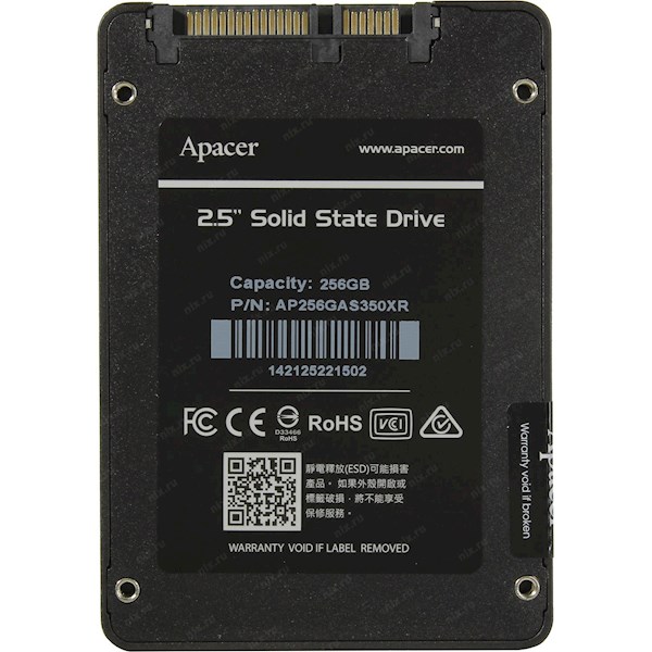 მყარი დისკი სსდ - bulk. AP256GAS350XR AS350X SSD 2.5" 7mm SATAIII, 256Gb