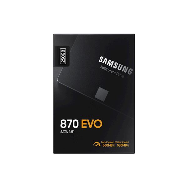 MZ-77E250BW Samsung SSD 870 EVO 250GB SATA III 2,5"