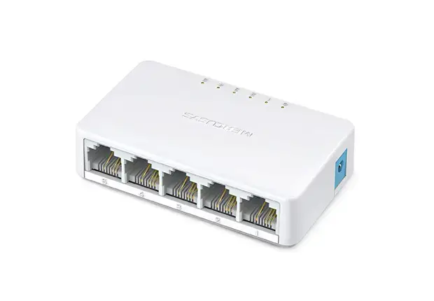 სვიჩი MS105, MERCUSYS 5-Port 10/100Mbps Desktop Switch