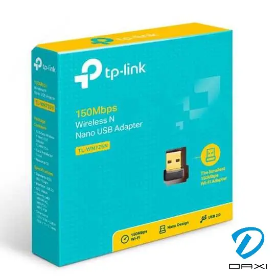 (Wifi) ადაპტერი რადიო ქსელი TL-WN725N, TP-Link (WiFi)
