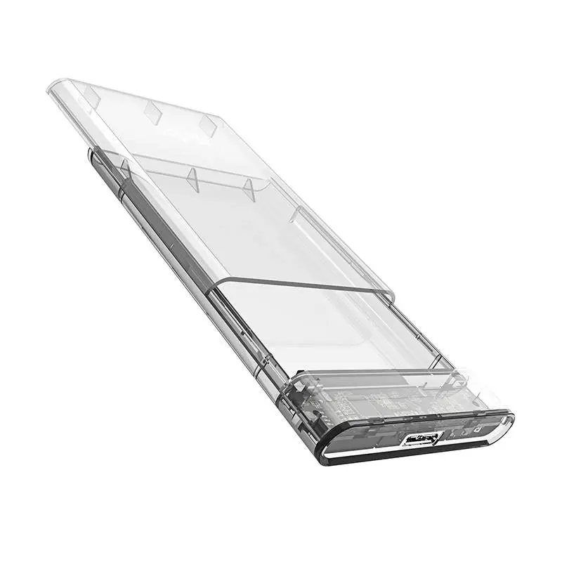 USB to SATA გადამყვანი , WH11, NETAC, 2.5 SATA to USB3.0 External HDD/SSD Case,USB3.0 A to B cable.