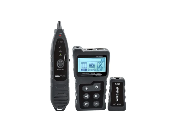 ქსელის და USB კაბელის ტესტერი Network Tester NF-8209 (NOYAFA)