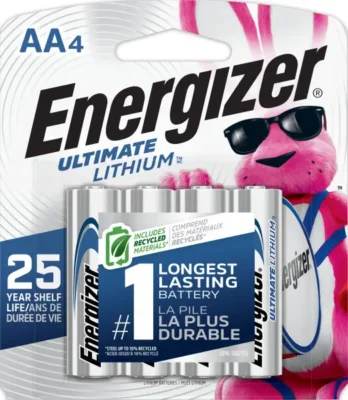 ელემენტი AA ლითიუმის - EL91 10PAK R6 ENERGIZER LITOWA ULTIMATE 10.5v LITHIUM AA