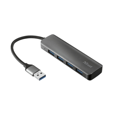 A.HUB 4 PORT ნარინჯის ფერი