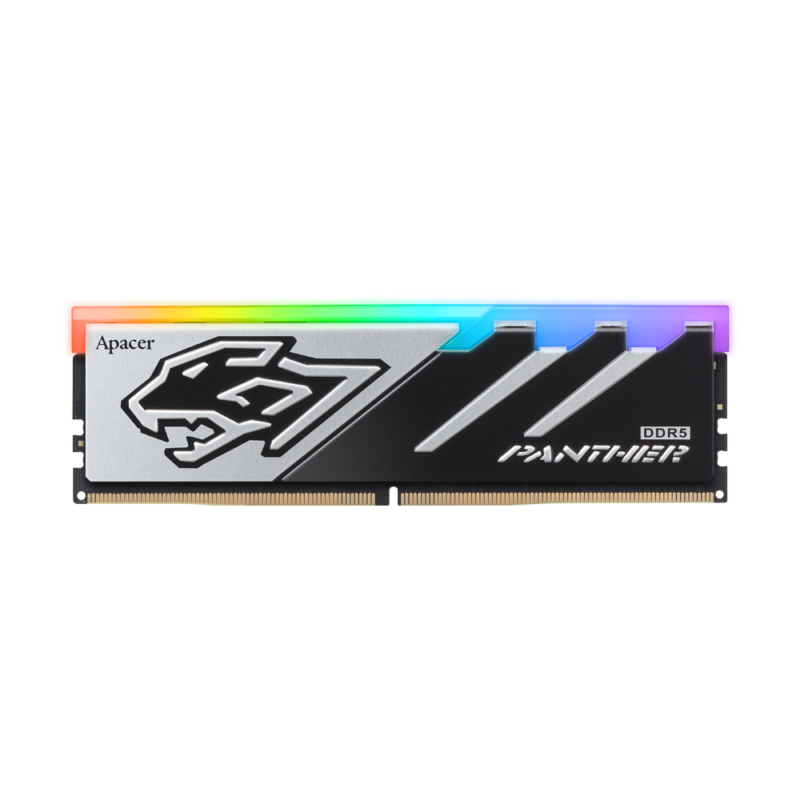 ოპერატიული მეხსიერება Apacer AH5U32G60C5127BAA-1 DDR5 DIMM 6000-40 2048x8 32GB 1.35V OC Panther DDR5 w/HS RP