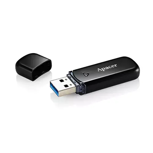 Apacer 64GB USB 3.2 Type-A AH355 Black
