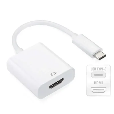 კაბელი S-HDMI-0046 15cm USB-C / Type-C 3.1 Male to HDMI Female Adapter Cable, For Macbook 12 inch / Chromebook Pixel 2015