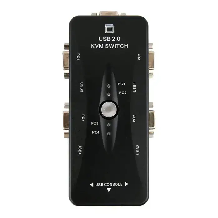 KVM სვიჩი S-KVM-0104USB 4-Port KVM Switch With USB