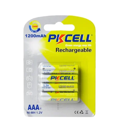 აკუმლატორი ნიკელ კადნიუმი PK-Cell AAA NiMH Batteries 1200mAh 1.2V Rechargeable