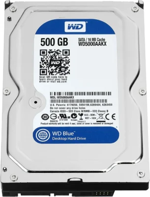 შიდა მყარი დისკი hdd 500gb sata 7200