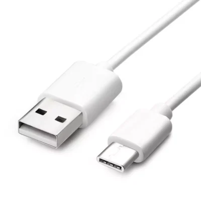 USB - Type-C კაბელი პლანშეტისთვის APDC112W-1 Type-C to USB2.0 Type-A Cable DC112 White RP
