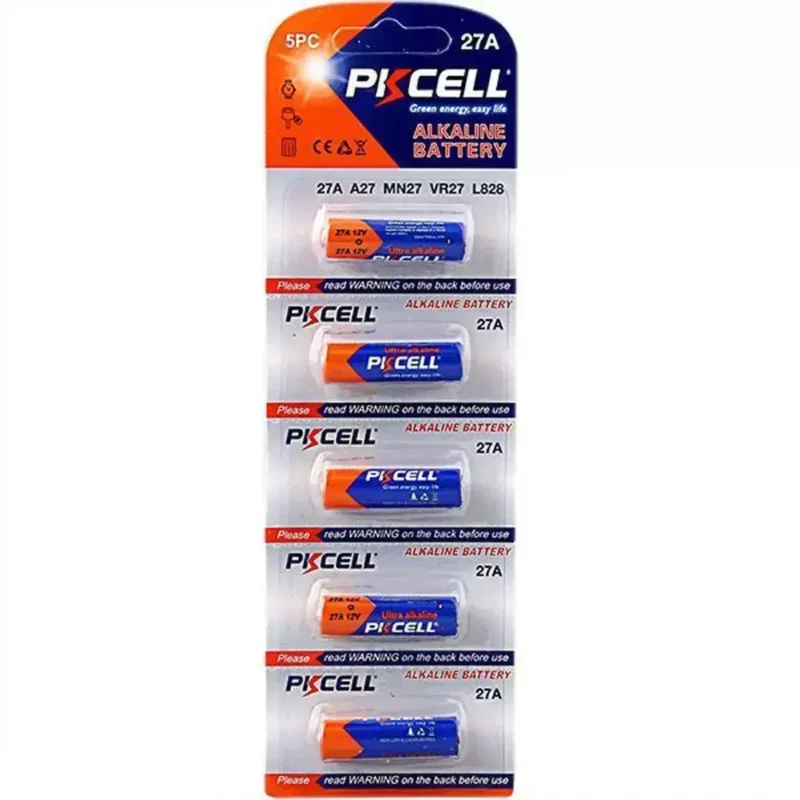 ელემენტი - Pkcell Ultra Alkaliane 27A-5B size 12V