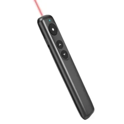 პრეზენტერი Deli 2.4GHz Page Turner USB Clicker With Red Light For PPT(Black) TBD0604253101A 2802