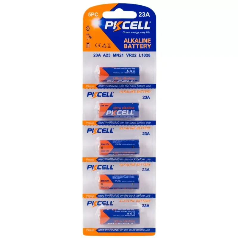 ელემენტი - Pkcell Ultra Alkaliane 23A-5B 12V