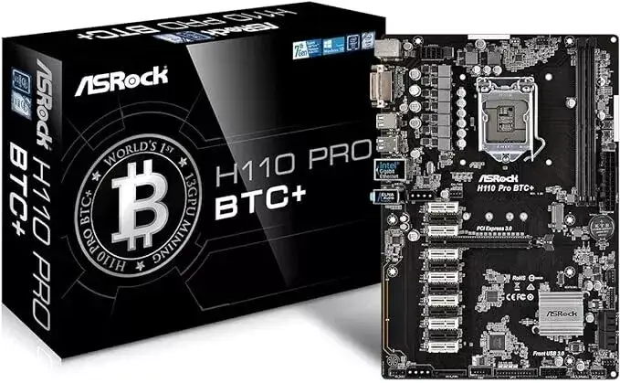 Asrock H110 Pro BTC+ Motherboard