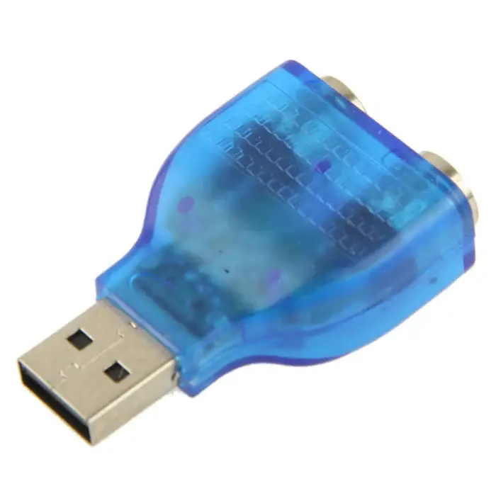 გადამყვანი S-PC-0125 USB Male to PS/2 Female Adapter for Mouse / Keyboard