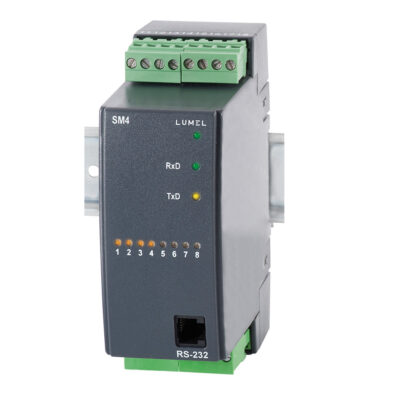 ლოგიკური გამოსავლების მოდული Lumel SM4 12008